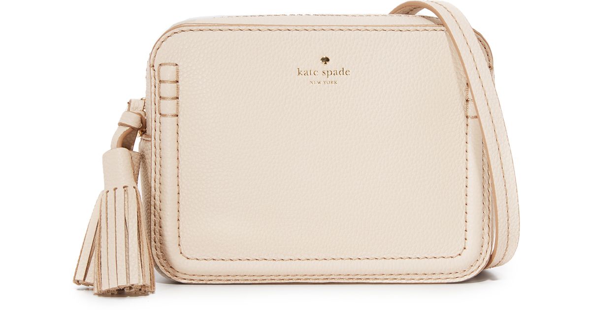 Kate Spade Leather Arla Camera Bag in Blue Lyst Canada
